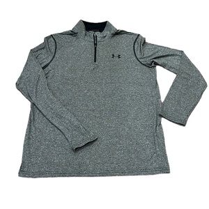 Under Armour 1/4 zip Men’s small, Gray, Like New